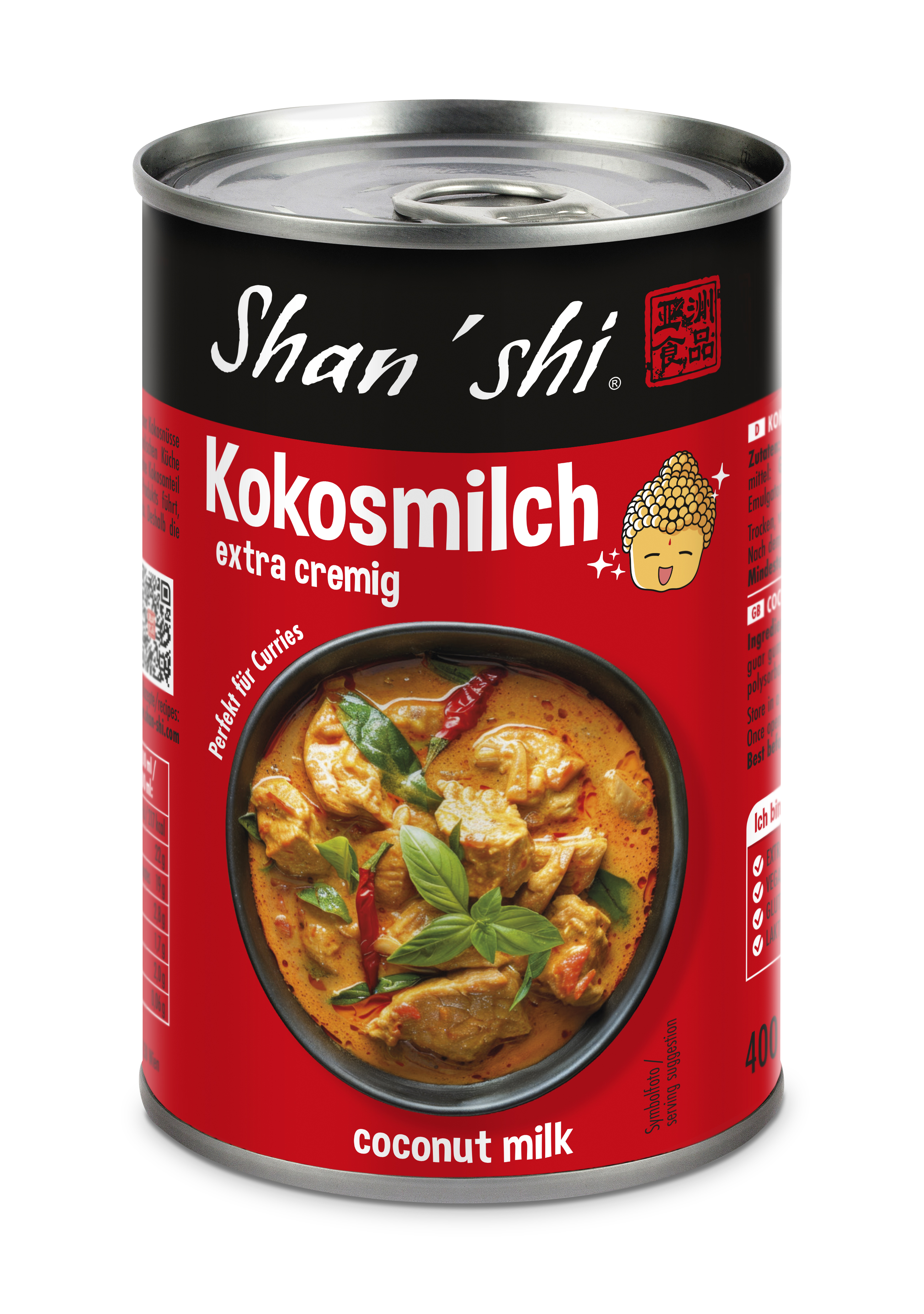 Verpackung vom Produkt Kokosmilch 400 ml