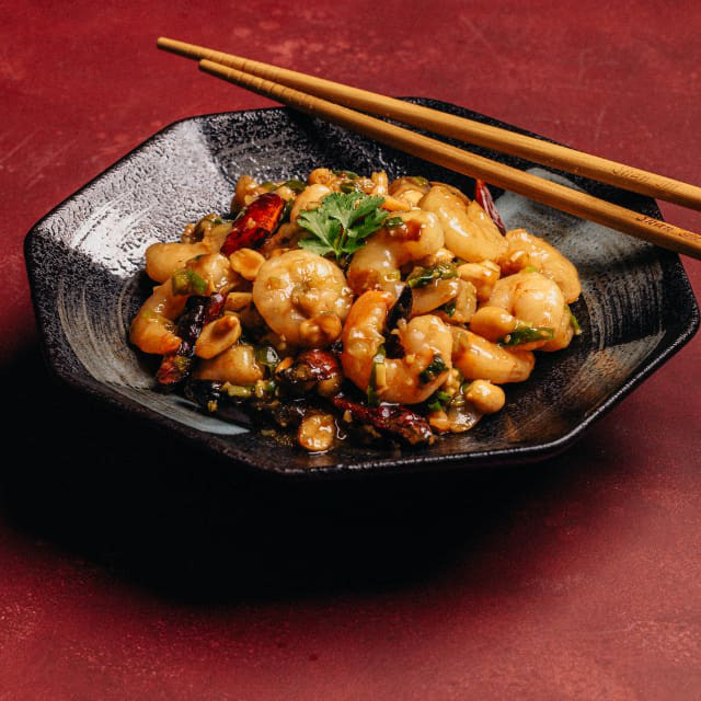 Kung Pao Garnelen