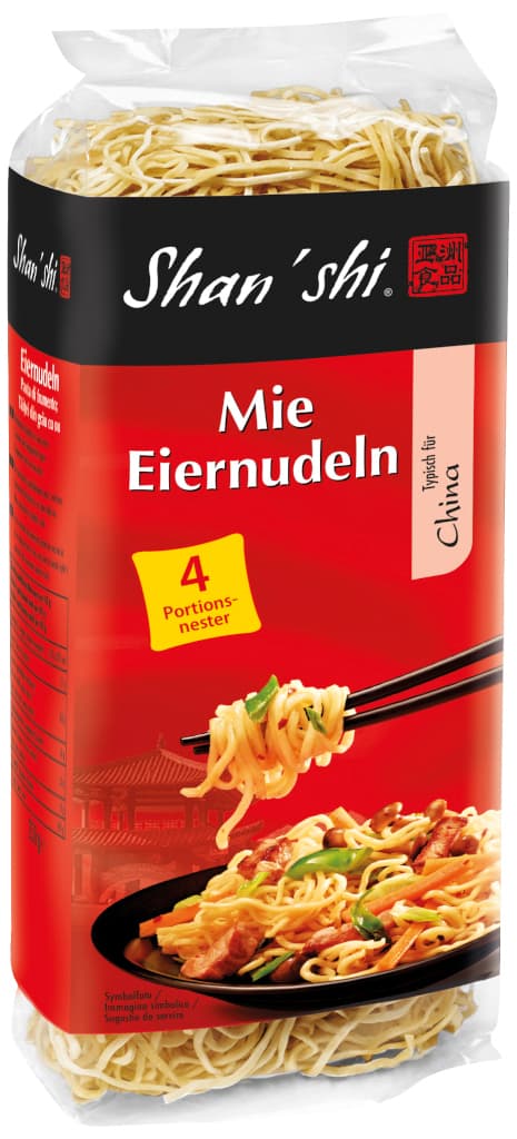 Verpackung vom Produkt Mie Eiernudeln