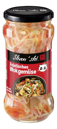 Packshot of Asiatisches Wokgemüse (Asian wok vegetables)