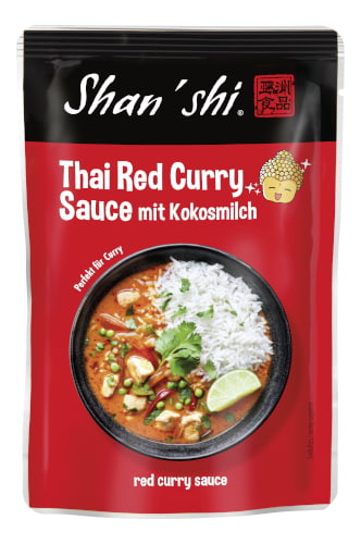 Packshot of Thai Red Curry Sauce