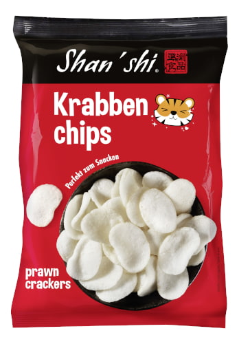 Packshot of Krabbenchips (Crab chips)