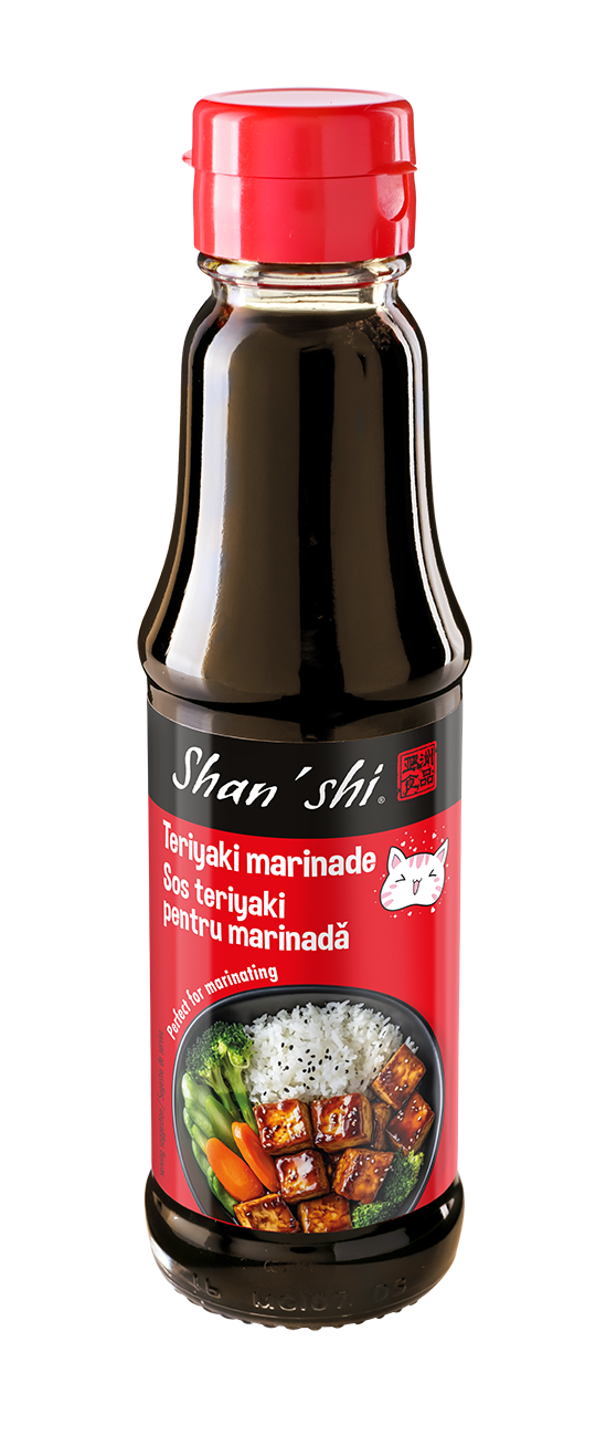 Packshot of Teriyaki marinade